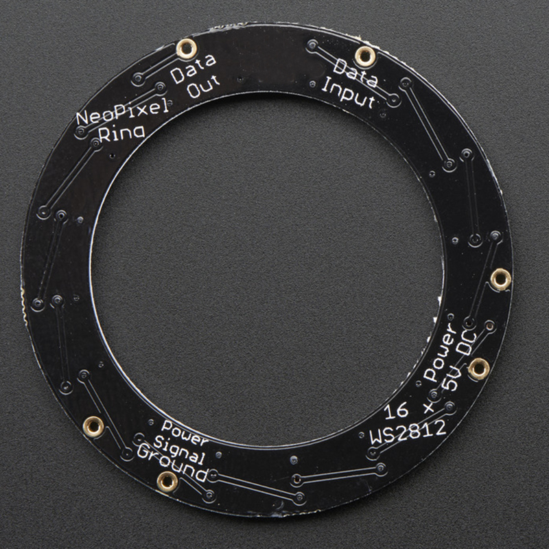 SK6812 16 x 5050 RGB LED Built-in Full Color Drivers-Neopixels Ring SK6812 16 x 5050 RGB LED Built-in Full Color Drivers-Neopixels Ring